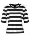 Marc Cain Pullover kurzarm gestreift