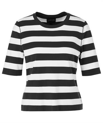 Marc Cain Pullover kurzarm gestreift