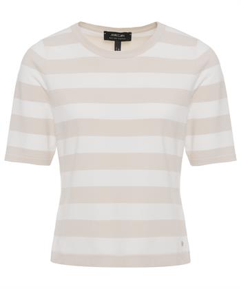 Marc Cain Pullover kurzarm gestreift