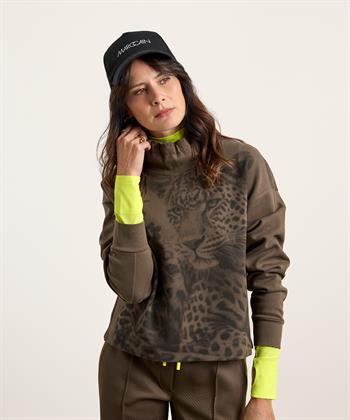 Marc Cain Pullover Stehkragen Panther