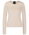 Marc Cain Pullover transparent gestreift