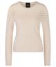 Marc Cain Pullover transparent gestreift