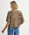 Marc Cain Pullover Wollmischung mit Panther-Print