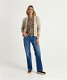 Marc Cain Pullover Wollmischung mit Panther-Print