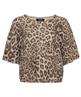 Marc Cain Pullover Wollmischung mit Panther-Print
