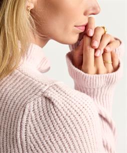 Marc Cain Pullover Wollmischung mit Rüschen
