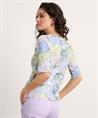 Marc Cain Ripp Shirt pastell Print