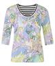 Marc Cain Ripp Shirt pastell Print