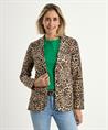 Marc Cain Scuba-Blazer mit Panther-Print