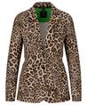 Marc Cain Scuba-Blazer mit Panther-Print