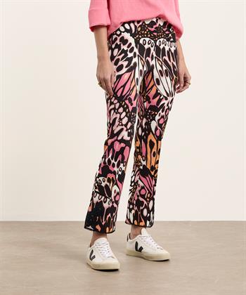 Marc Cain Scuba Kick Flare Hose Schmetterlingsdruck Frederica