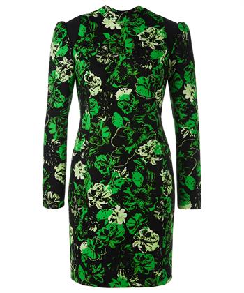 Marc Cain Scuba-Kleid mit Blumendruck