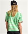 Marc Cain Shirt gestreift Pantherdruck