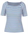 Marc Cain Shirt gestreift quadratischem Ausschnitt