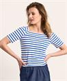 Marc Cain Shirt gestreift quadratischem Ausschnitt