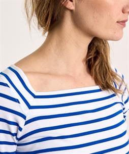 Marc Cain Shirt gestreift quadratischem Ausschnitt