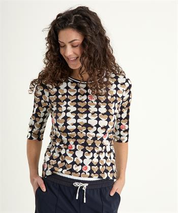 Marc Cain Shirt Herzen