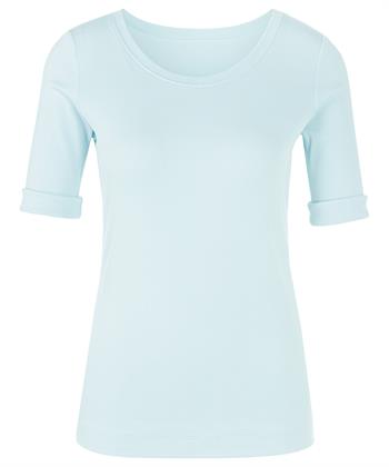 Marc Cain Shirt Kurzarm Rippe