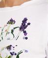 Marc Cain Shirt mit floralem Buchstabenprint