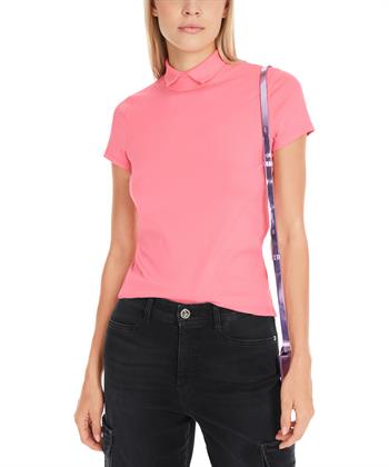 Marc Cain Shirt mit geschlitzter Brust