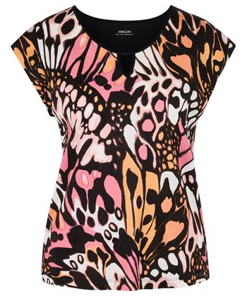 Marc Cain Shirt mit Schmetterlingsdruck