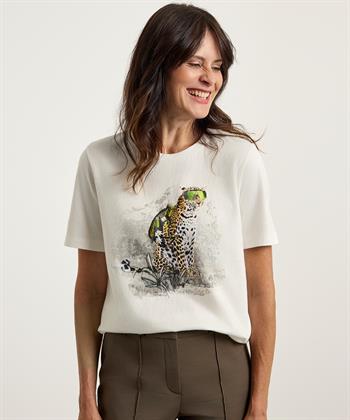 Marc Cain Shirt Panther Pailletten