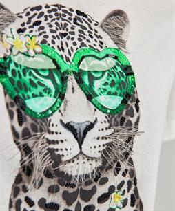 Marc Cain Shirt Print Panther Brille