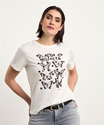 Marc Cain Shirt Schmetterlingsdruck