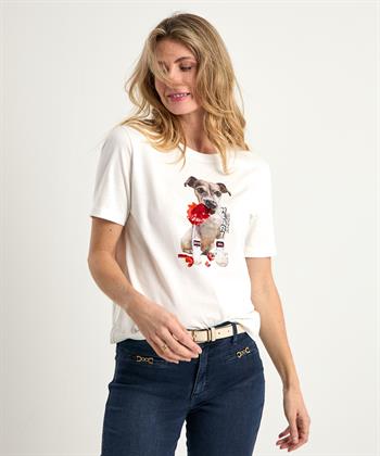 Marc Cain Shirt Welpe Pailletten