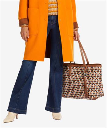 Marc Cain Shopper mit abnehmbarer Tasche