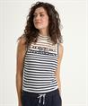 Marc Cain Singlet Rollkragenpullover gestreift