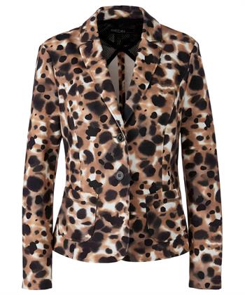 Marc Cain Sports Blazer Scuba Tierprint
