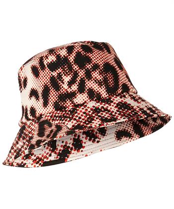 Marc Cain Sports Eimer Hut Pantherdruck Grafik