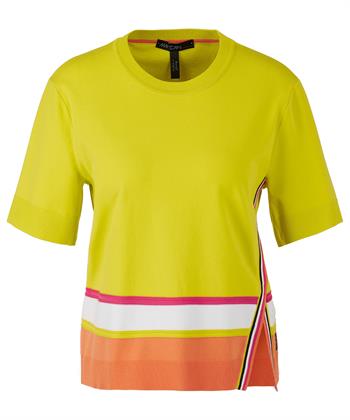Marc Cain Sports Pullover Kontrastpaspel