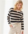 Marc Cain Sports Pullover Wollgemisch mit Streifen