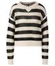 Marc Cain Sports Pullover Wollgemisch mit Streifen