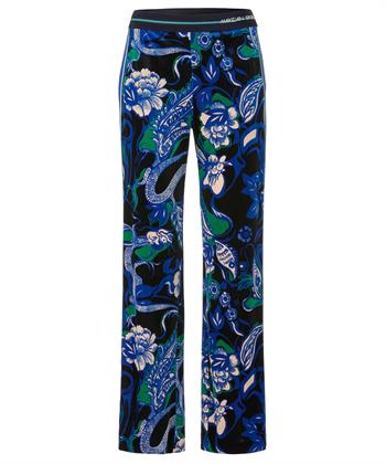 Marc Cain Sports Rippensamthose mit Blumendruck Welby