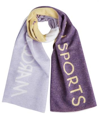 Marc Cain Sports Schal aus Wollmischung Logo