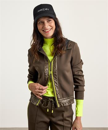 Marc Cain Sports Strickjacke auffälligen Paspeln