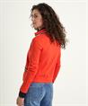 Marc Cain Strickjacke mit Reißverschluss und Streifendetails
