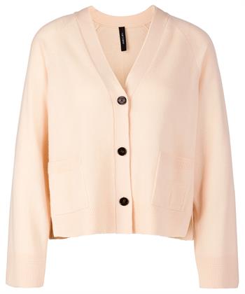 Marc Cain Strickjacke Wolle mit Seitenschlitzen