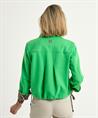 Marc Cain Sweatjacke mit Panther-Print zum Wickeln