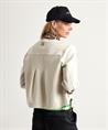 Marc Cain Sweatjacke mit Panther-Print zum Wickeln