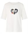 Marc Cain T-Shirt Herz Strass