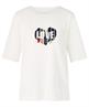 Marc Cain T-Shirt Herz Strass