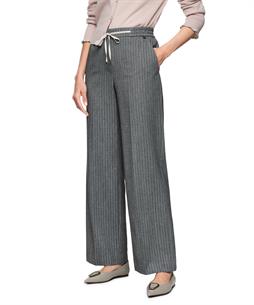 Marc Cain wide leg broek lurex flanel Washington