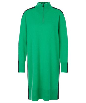 Marc Cain Wollkleid mit Kontrastpaspel