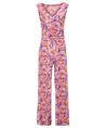 Marivie Jumpsuit mit Allover-Druck