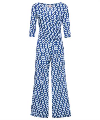 Marivie Slinky Jumpsuit Grafikdruck