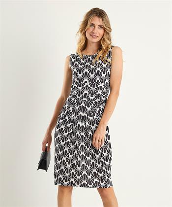 Marivie Slinky Kleid Druck